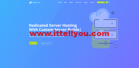 spinservers：美国服务器，2*E5-2630L v2/64gDDR4内存/1.6TB NVMe硬盘/110Gbps带宽，/月起，可选圣何塞硅谷/达拉斯机房