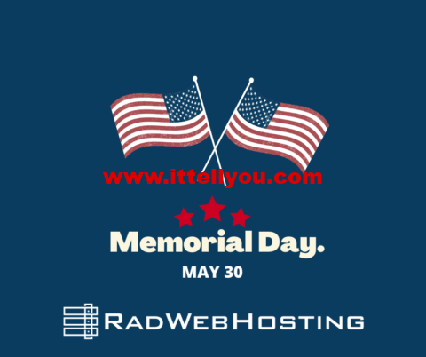 #Cant-Miss Memorial Day#Radwebhosting：美国vps，全场5折优惠，1核/512M内存/15GB SSD硬盘/1TB流量/100Mbps带宽，月付起，独立服务器月付.00起