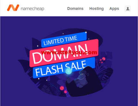 Namecheap：域名注册闪购，.com36%折扣， .net 23%折扣