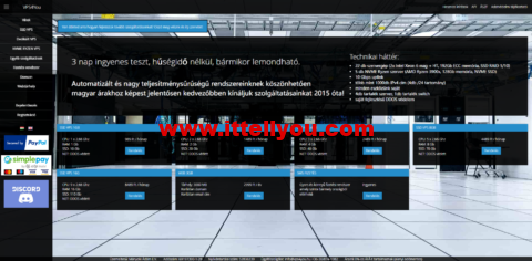 VPS4You：匈牙利vps，1核/512M/5G SSD/不限流量/1Gbps带宽，日付€0.06，免费试用三天
