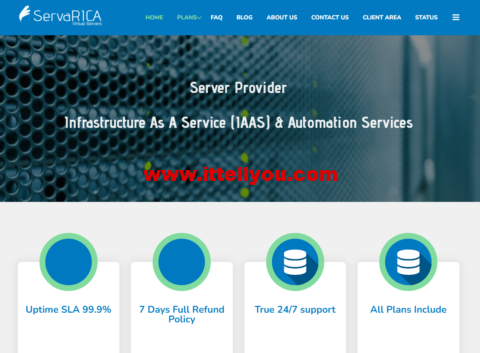 ServaRICA：无限存储VPS，加拿大机房，4核/3G内存/初始2TB硬盘，每日增长3GB/1Gbps@6TB或100Mbps不限，/月起