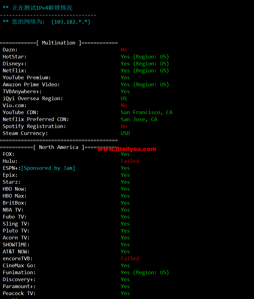 VmShell：圣何塞10Gbps全媒体服务器，29.99USD/年付(真实支持美区HULU)，支持新购三日内无条件退款，简单测评