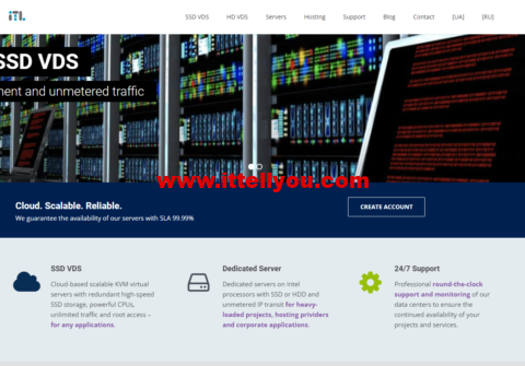 ITLDC：大硬盘vps，1核/512MB内存/100GB硬盘/500GB流量/100Mbps带宽，€2.99/季，可选欧洲/美国/亚洲机房