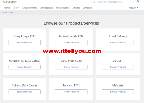 Kuai Che Dao：国庆特惠，圣何塞BGP，1核/1GB内存/10GB SSD硬盘/1TB流量/10Gbps带宽，.9/月起