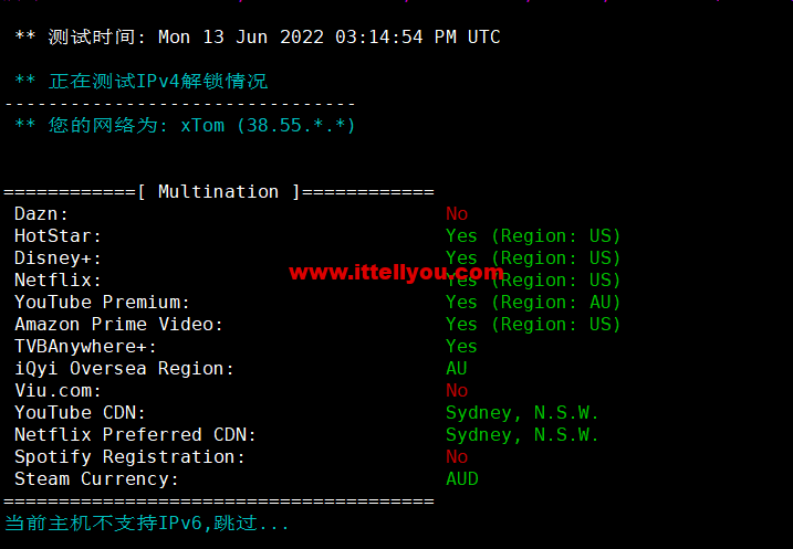 HostKvm：澳大利亚vps，联通9929线路，原生IP，六折优惠，.2/月起，支持windows，简单测评，解锁TikTok