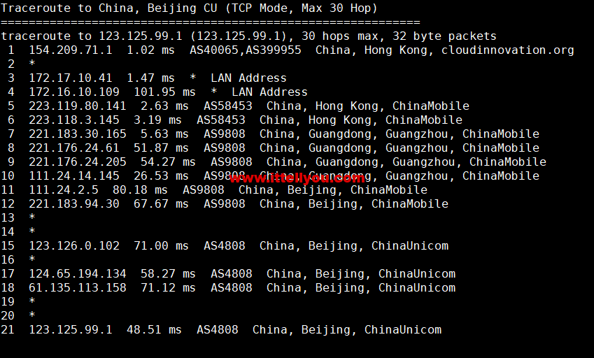 蓝米云：香港BGP轻量云服务器，简单测评
