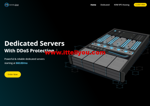 Leveloneservers：美国独立服务器，坦帕机房，E5-2670v3/128G内存/1TB SSD硬盘/30T流量/1Gbps带宽，.99/月