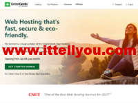 GreenGeeks：2022年8月特价优惠，虚拟主机低至年付$2.95美元/月！购买送1年免费域名，可选美国/加拿大/欧洲机房