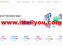 Maxserver：越南河内vps，1核1.25G内存25GBSSD，100Mbps不限流量，月付$3.3起