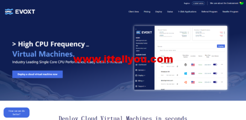 Evoxt：便宜VPS云服务器，可选英国和美国机房，月付2.99美元起，部分型号6折优惠，支持解锁流媒体