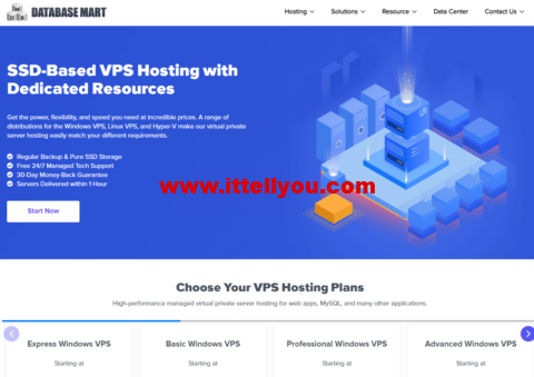 Database Mart：美国VPS黑五前5折最大优惠，.99/月起，终身有效