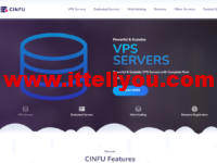 Cinfu：新用户五折优惠，免费按需 DDOS 保护高防VPS，OpenVZ虚拟架构，1核/2GB内存/50G硬盘/1Gbps带宽@不限流量，$3.76/月起