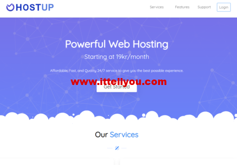 HostUp：瑞典vps，1核/1GB内存/25GB SSD硬盘/1TB流量/1Gbps带宽，.00/年起