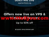 #黑五#spartanhost:西雅图AMD和Intel系列VPS,5折促销,三网AS4837,10Gbps带宽,免费20G DDOS防御,$1.8/月起