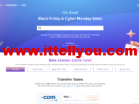 #黑色星期五和网络星期一促销#Dynadot：转移COM域名$9.50，.xyz域名新注册0.99美元