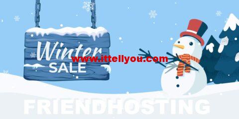 #冬季促销#Friendhosting ：全场vps/vds/大硬盘存储vps/共享主机，7.5折优惠，VPS季付低至€6.7起