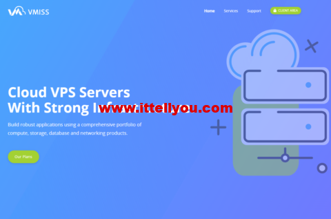 VMISS：新增洛杉矶CN2 GIA线路VPS，八折优惠，4.8加元/月起