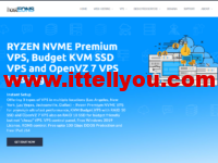 Hosteons：美国OpenVZ VPS降价促销，可选洛杉矶、纽约或拉斯维加斯，免费100Gbps高防，$16/年起