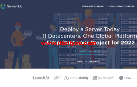 ServerHub：美国独服，双E5-2650v2/128GB/1TB SSD/不限流量/1Gbps带宽，/月，可选洛杉矶/西雅图等机房