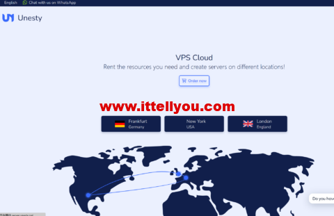 Unesty：春季促销，德国高性能VPS，支持Windows系统，12核AMD EPYC/36 GB DDR4-3200 ECC 内存/300 GB SSD存储，10Gbps不限流量，月付€20.00