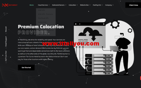 NextArray：美国达拉斯机房独享资源Hybrid混合VPS上线，KVM虚拟化/1Gbps带宽，月付.99起