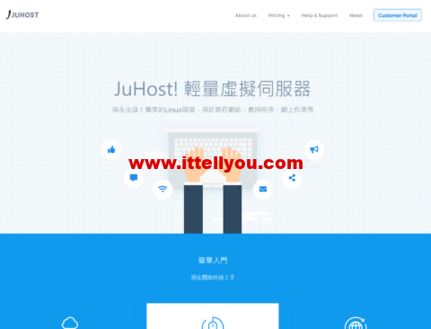 JuHost：香港直连VPS 6折，1核/1G内存/20G SSD/1TB流量/100Mbps带宽，.99/月