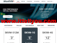 #黑五#MaxKVM： 1核/1GB内存/30GB NVMe/1TB流量/10Gbp带宽，$1.56/月起，可选新加坡/洛杉矶/达拉斯/纽约/荷兰等机房