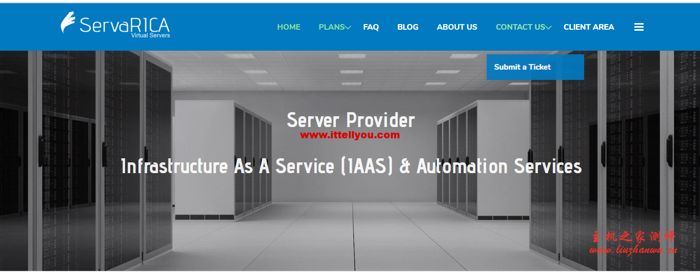 servaRICA:$7/月/3核/4GB内存/400GB SSD空间/不限流量/100Mbps端口/Xen/加拿大