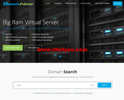 DeployNode：美国vps，1核/1GB/15G NVMe/2TB/1Gbps带宽，.49/月起，可选洛杉矶/纽约机房