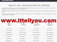 Limewave：西雅图机房vps，1核/1GB/15GB SSD/3TB/1Gbps带宽，$12.9/年起