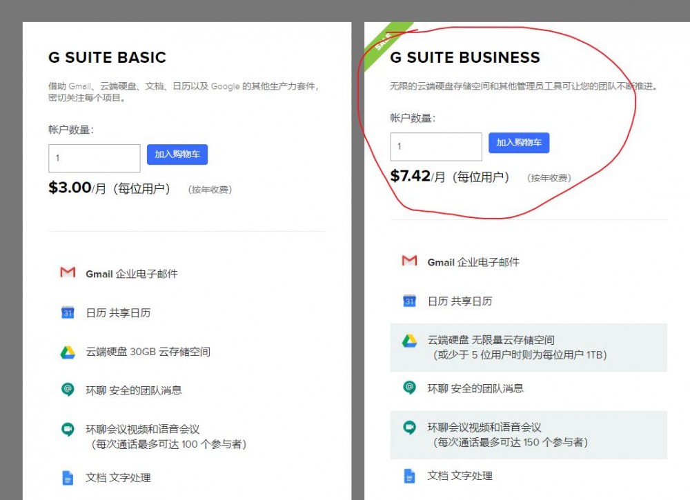 Name.com：Gsuite优惠力度大，G Suite Business版权，首年89美金