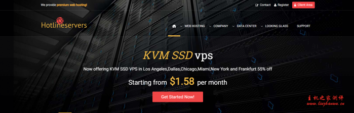 hotlineservers：.58/月/512MB内存/20GB SSD空间/10TB流量/1Gbps端口/KVM/洛杉矶/芝加哥/达拉斯/纽约/迈阿密/德国；新增Ryzen 9