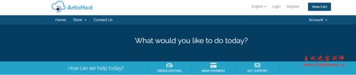 ArticHost：.99/月/2GB内存/60GB SSD空间/不限流量/100Mbps-1Gbps端口/VMware/芝加哥