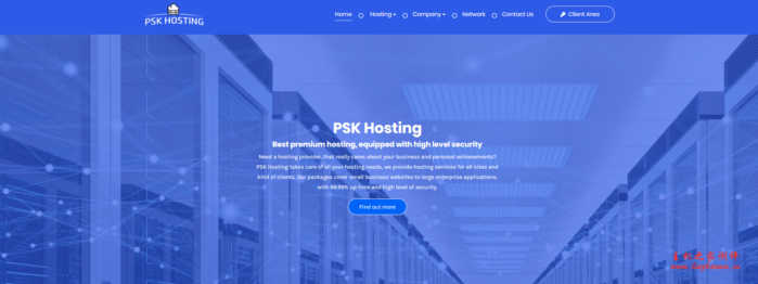 PSK Hosting：/年/1GB内存/30GB空间/2TB流量/1Gbps带宽/KVM/洛杉矶