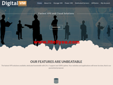 Digital-vm：全场VPS4折，1-10Gbps不限流量vps，月付2.4美元起，可选美国/日本/新加坡等机房