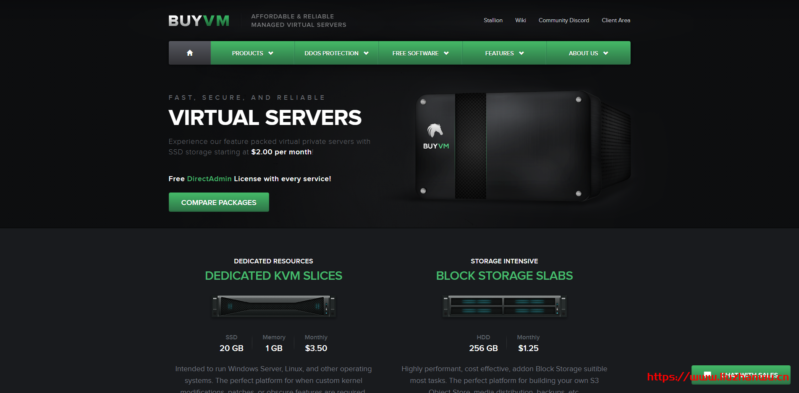 Buyvm：/月/AMD Ryzen/512MB内存/10GB SSD空间/不限流量/1Gbps端口/KVM/送DirectAdmin/DDOS/不限版权/拉斯维加斯/纽约/卢森堡