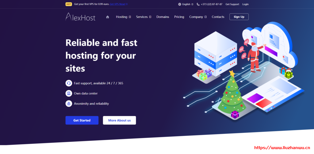 AlexHost：€26.4/月年/4GB内存/1TB硬盘/不限流量/1Gbps带宽/DDOS/无视版权/摩尔多瓦