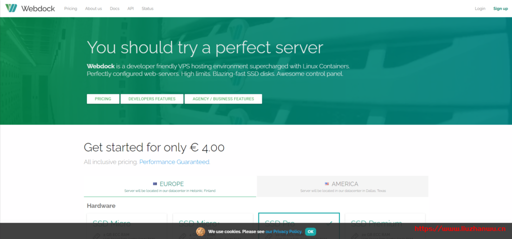 webdock：€4/月，1Gbps带宽，不限流量VPS，芬兰、德国、美国