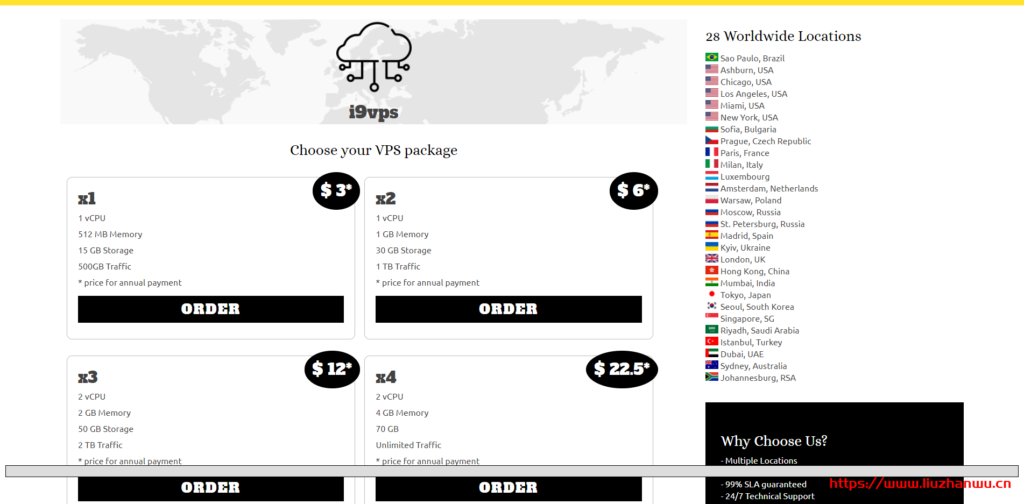 i9VPS：/月/512MB内存/15GB SSD硬盘/500GB流量/200Mbps端口/KVM/香港/日本/新加坡/韩国等等