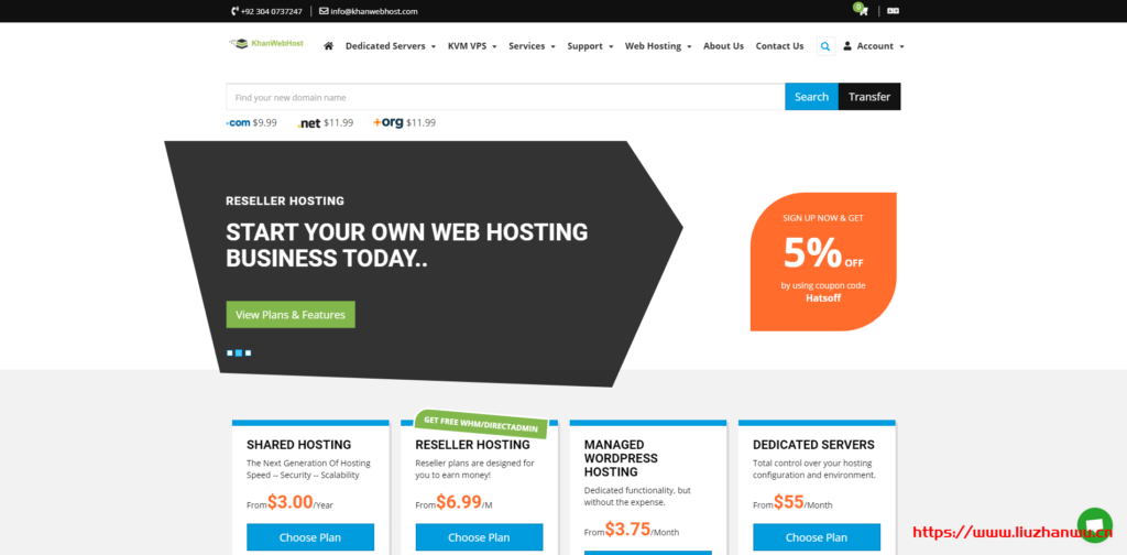 KhanWebHost：.5/月/2核@AMD Ryzen/2GB内存/50GB SSD空间/10TB流量/1Gbps端口/DDOS/KVM/德国/英国