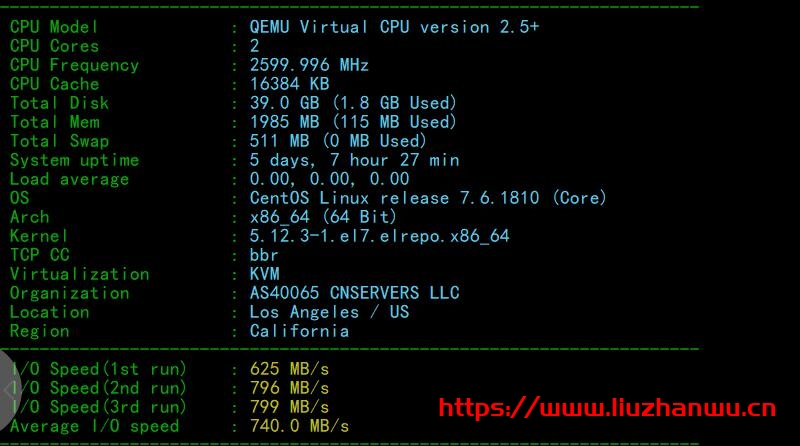 CloudPowerall：洛杉矶CN2GIA测评数据，高峰也能跑满带宽，100 Mbps月付仅.99