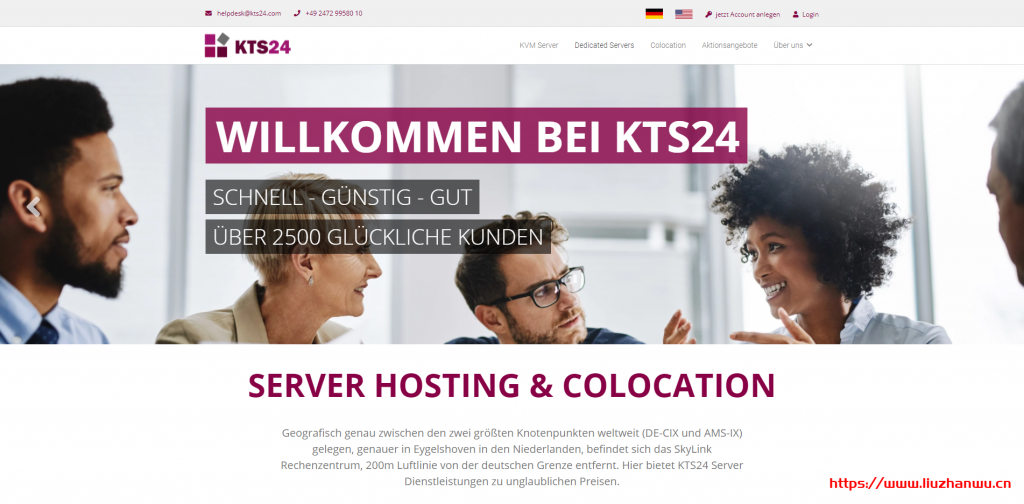 KTS24：€3.99/月/2核/8G内存/80GB SSD空间/不限流量/1Gbps端口/DDOS/KVM/荷兰
