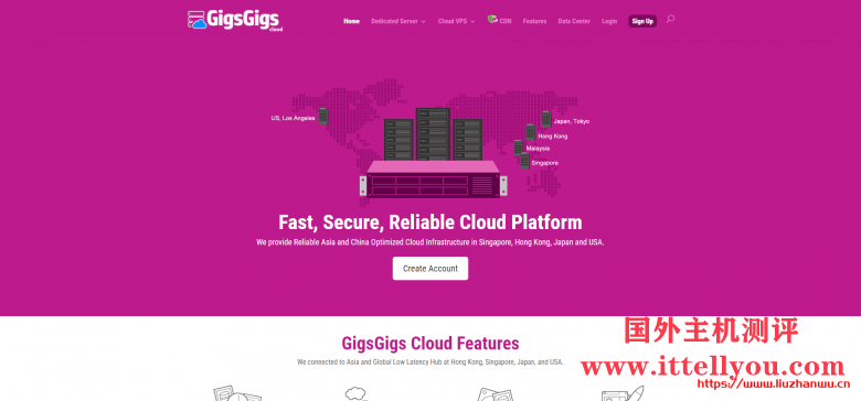 Gigsgigscloud：日本软银VPS月付.8起，带宽较大延迟低，联通用户的好选择