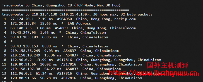 快云科技：香港CN2 100%高性能 11区，20M带宽，铂金Platinumcpu简单测评，三网cn2 gia速度快！