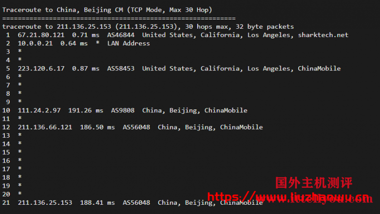 Sharktech：9/月/2*E5-2678v3/64GB内存/1TB NVMe硬盘/不限流量/1Gbps-10Gbps带宽/DDOS/洛杉矶机房简单测评