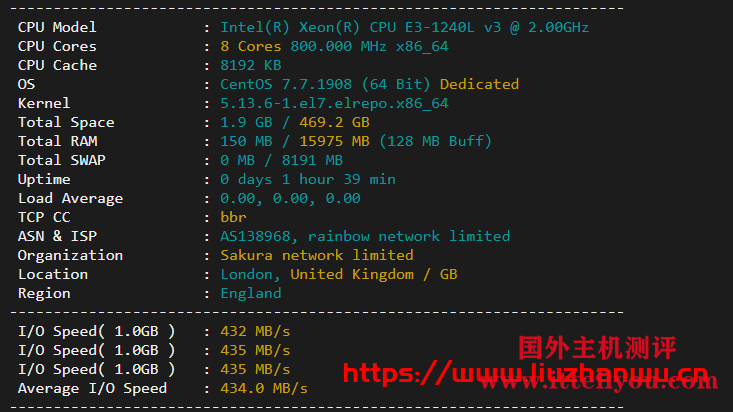 IMIDC：香港机房(30M带宽)BGP网络的独立服务器，简单测评