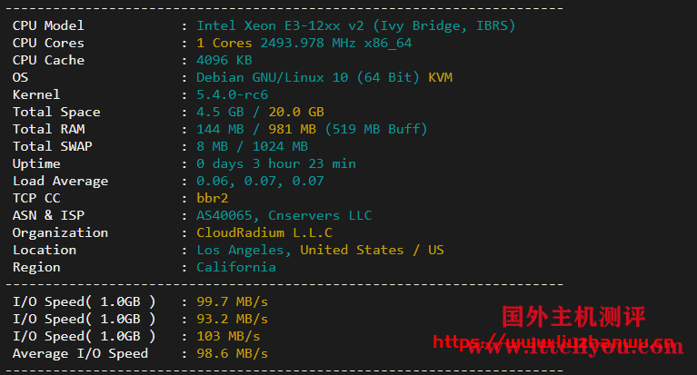 #玩具#舍利云：12元/月/1核/1GB内存/200GB流量/10Mbps端口/KVM/美国CERA，限量25台