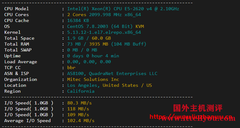 #便宜#Pacificrack：1核/1G/20G SSD/1T流量/1Gbps/洛杉矶QN机房，PR-M系列年付起，附简单测评