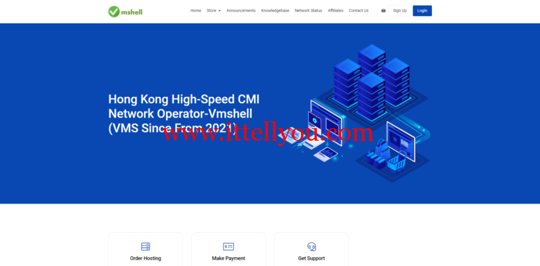 Vmshell：香港CMI线路，200M带宽月付9刀，300M带宽月付18刀，解锁全部流媒体-国外主机测评