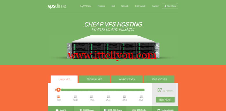 VPSDime：/月/4核/6GB内存/30GB SSD空间/2TB流量/10Gbps端口/KVM/洛杉矶/西雅图/达拉斯/荷兰/英国等